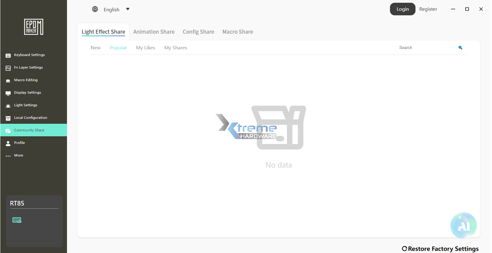 EPOMAKER RT85 software 14 a845f